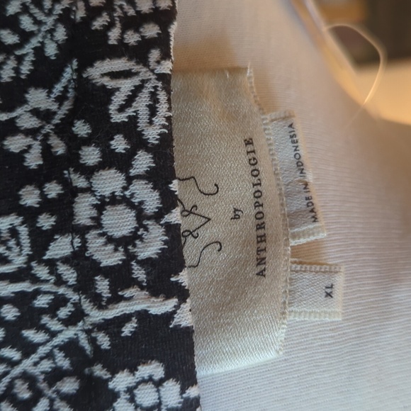 ANTHROPOLOGIE Vanessa Virginia Floral Lace Up Corset Back Sleeveless Top XL - Picture 7 of 9